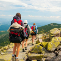 Le réseau de sentiers pédestres