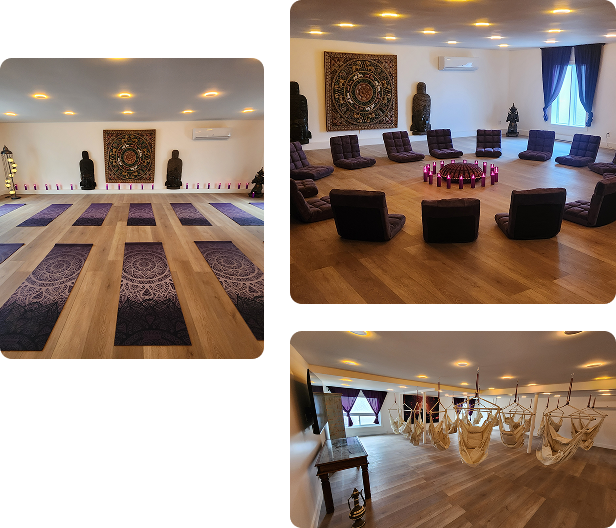 Salles de méditation et de synchronisation