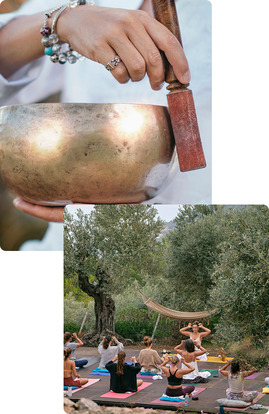 Bol tibétains et yoga